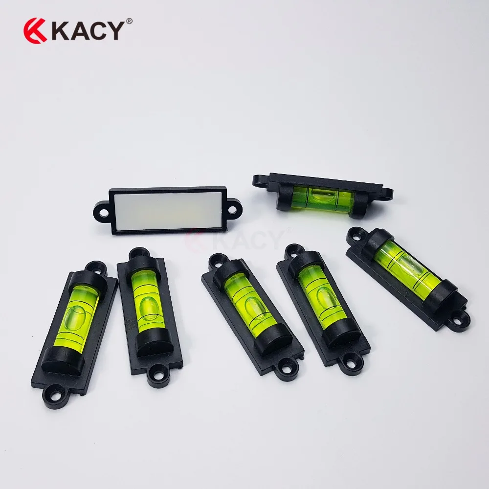 

KACY 50pcs/lot factory selling small spirit level measuring tools,Spirit Bubble Cross-Check Levels for Machines, Furniture