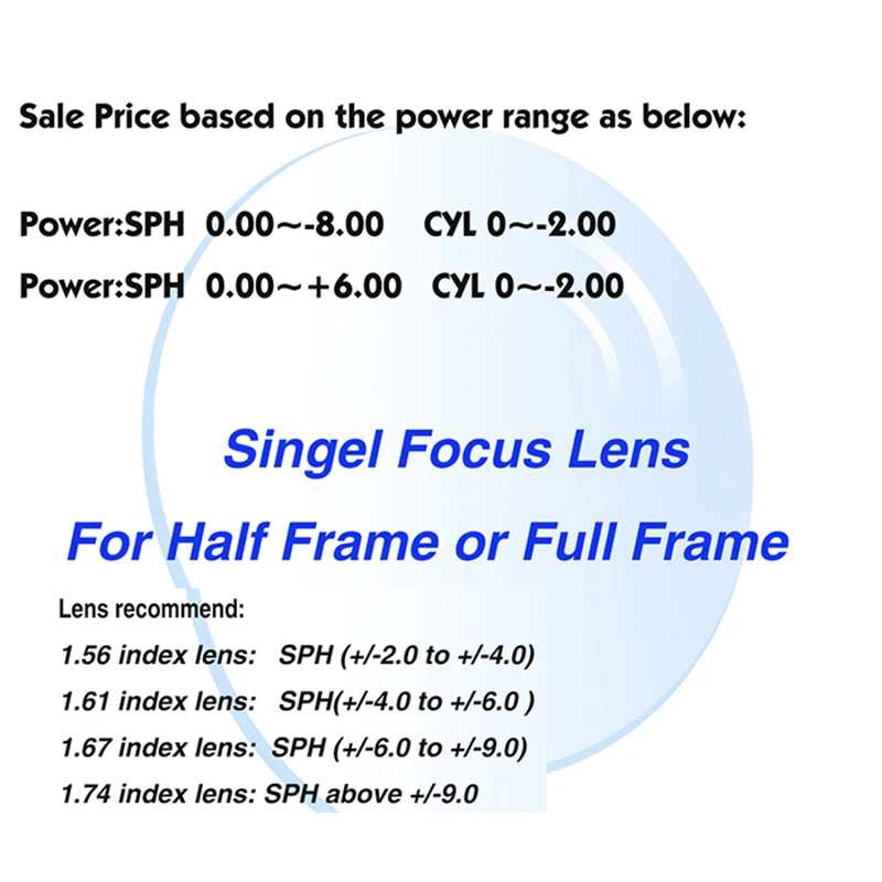 ESNBIE Customized  Photochromic Lenses Prescription Lens for Eyes Protection 1.56 Index Aspheric Lens CR39 SUNGLASS Color Lens