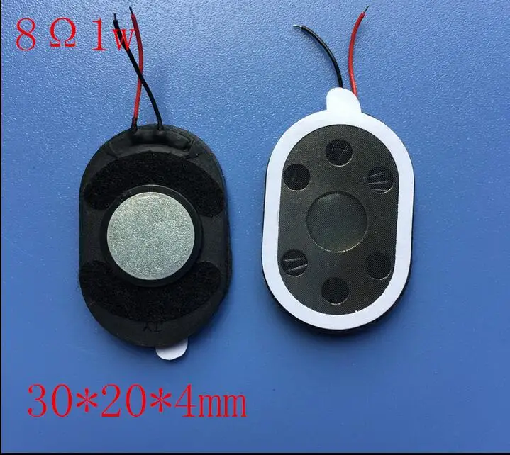 30*20*4mm Double magnetic oval ultrathin speaker horn for MP4 MP5 tablet PC