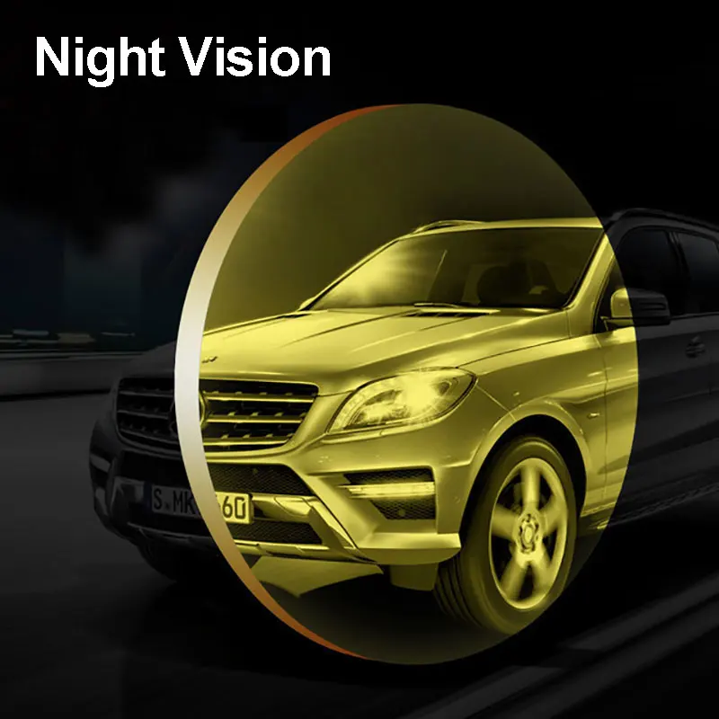 1.499 1.61 1.67 free-from multifocal polarized Progressive Prescription with Mirror Coating or with grey brown night vision