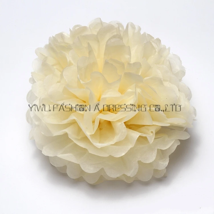 29 Colors as chart !! Tissue Paper rose ball wedding decorations 6