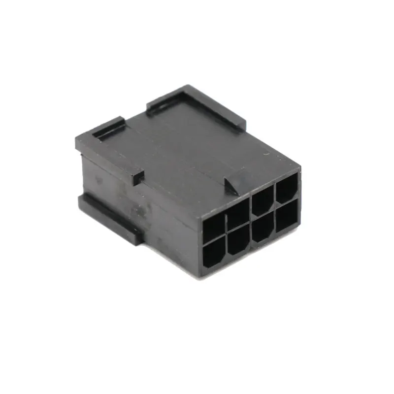 Angitu PCI 익스프레스 케이블 커넥터, 블랙 화이트, 8 핀 GPU, PCI-E, 수 또는 암 하우징, 4.2mm, 50 개