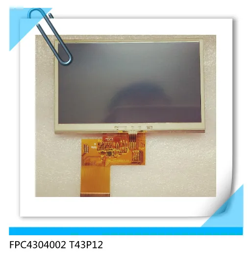 

Compatible replacement FPC4304002 T43P12 new 4.3 inch lcd screen + touch screen