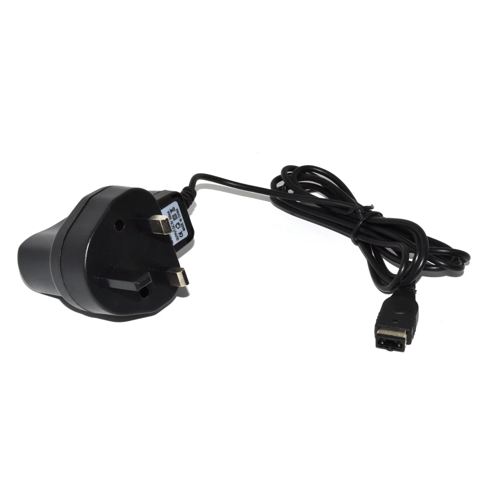 Adaptador de fonte de alimentação, 100 peças plugue eua eu reino unido carregador de fonte de alimentação para sementeira para g-amboy advance sp