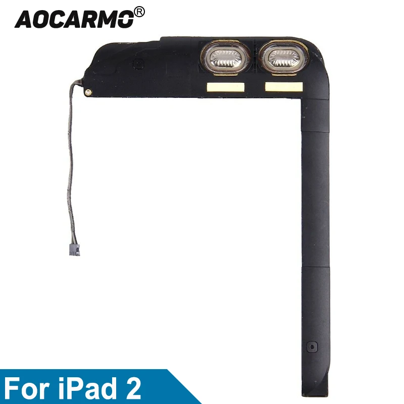 Aocarmo For iPad 2 2 Gen A1395 A1397 Loud Speaker Buzzer Ringer Flex Cable Ribbon Replacement