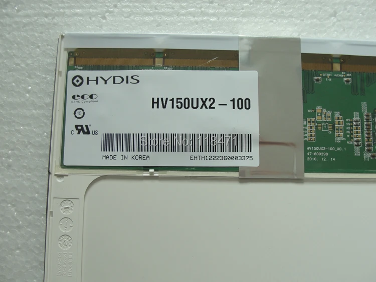 New HYDIS 15.0 Inch TFT LED IPS HD industrial Panel LCD Panel HV150UX2-100