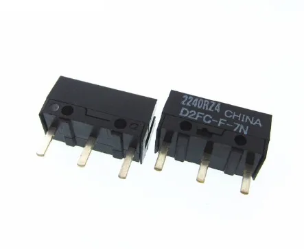 20PCS Micro Switch Microswitch D2FC-F-7N For Mouse Button Fretting D2F-J Microswitch