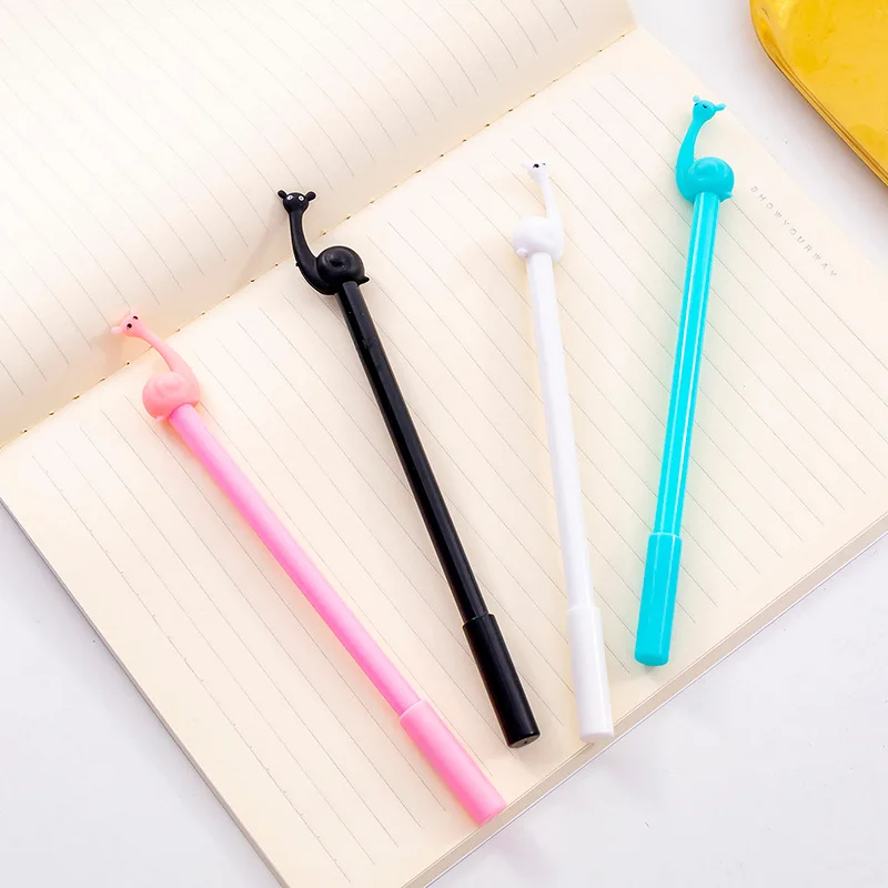 60 stücke Kawaii Gel Pens Nette Cartoon Tier Verpassen Schnecke Stifte für Schule Büro Schreiben Nette Schreibwaren Geschenk