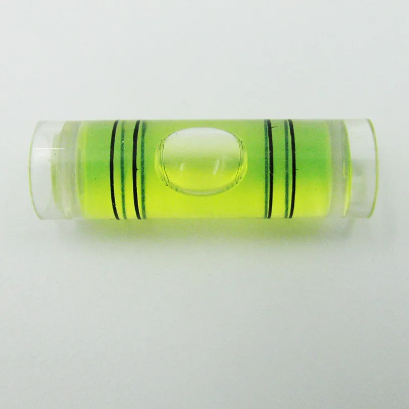 Diameter 9.5mm Length 31mm Acrylic Tube Bubble Level Spirit Level Vial Measuring Instrument 1