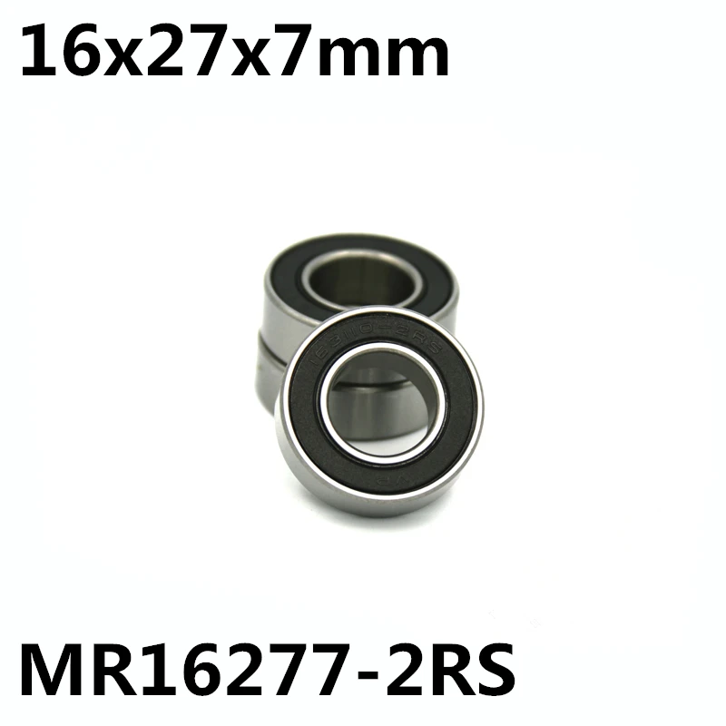 1Pcs MR16277-2RS 16x27x7mm 자전거 바퀴 하단 브래킷 수리 베어링 16277-2RS 16277