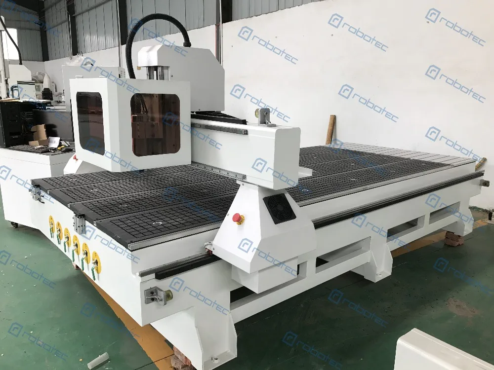 système de control DSP de mesa de vacío o ranura en T de alta precisión, enrutador cnc 3d para madera