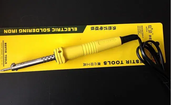 SunRed BESTIR taiwan yellow 220V 60W Electronic Soldering Iron constant temperature 450 Centigrade hand tools NO.14313 freeship