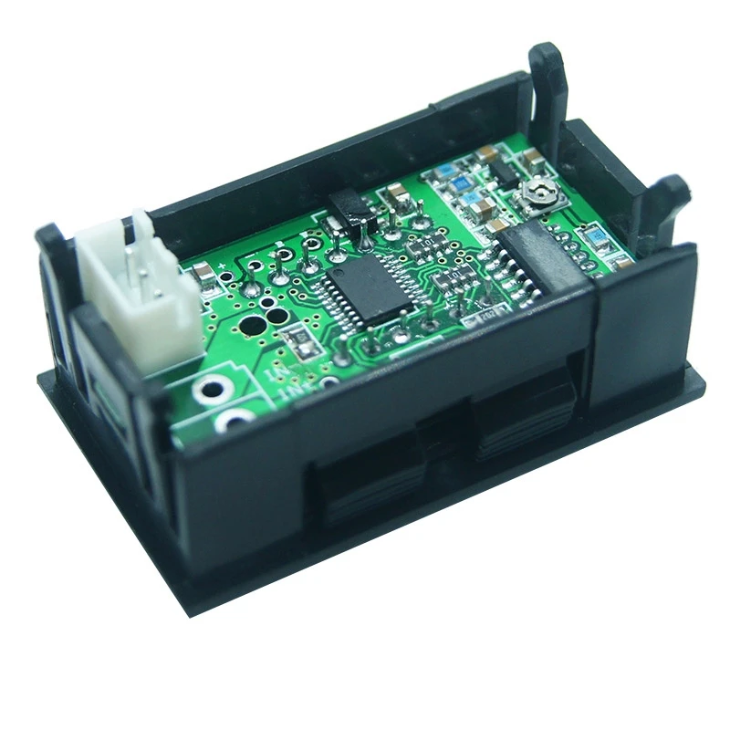 Digital Voltmeter for DC Voltage Display 0-33.000V 5-Digits Voltage Meter Compact Size Checking Voltage & Battery Power