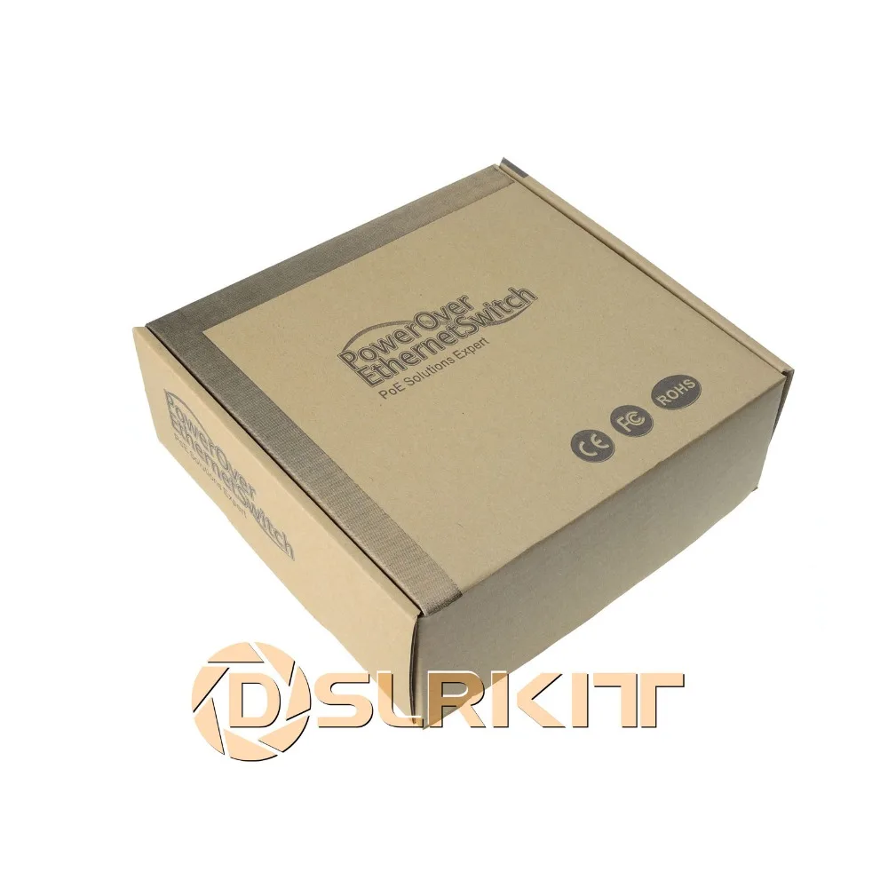 12 v 96 w 9 cổng 8 POE Injector Power over Ethernet switch 4,5 +/7,8-Wall Mount