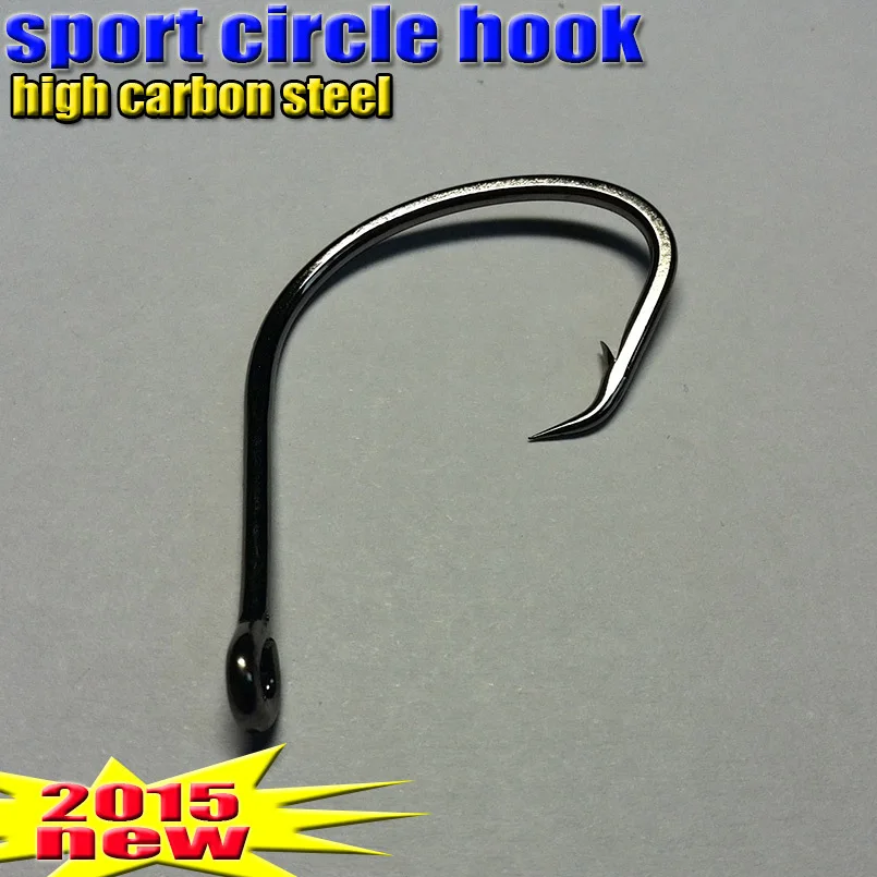 2023 new fishing  sport circle hooks  size:6#--5/0#  high carbon steel quantity:100pcs/lot sharp hooks