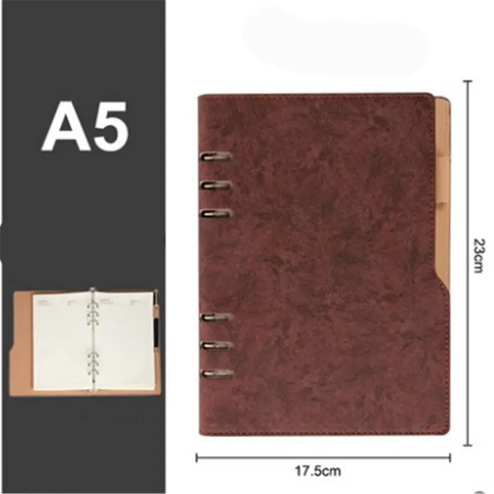 A5 Business Spiral Hardcover Hard Copybook Note Book Exquisite Graduation Gift  Business Gift