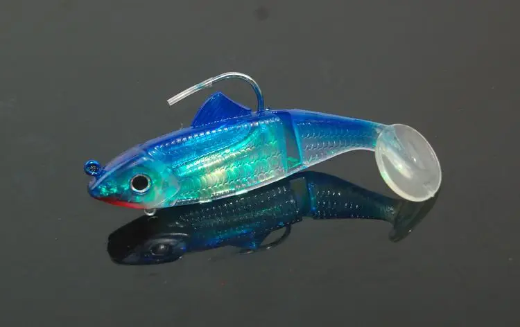 Señuelo plomo 14 cm anzuelo calidad para pesca profunda - imagen 3