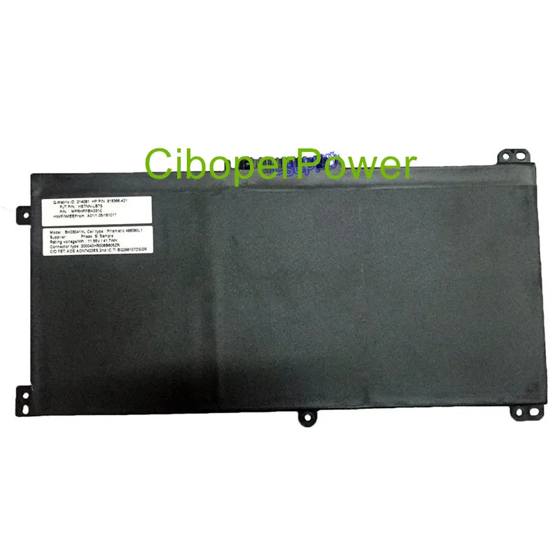 Original Battery 11.55V 41.7Wh BK03XL Laptop Battery For HSTNN-UB7G TPN-W125 916366-541