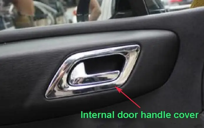 Higher star ABS chrome 4pcs internal door handle cover,door handle decoration trim,decoration frame for Citroen C4 2005-2012