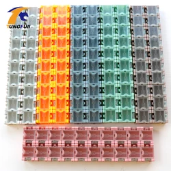 Tungfull 100pcs SMD SMT Component Container Storage Boxes Electronic Case Kit The 1#  Automatically Pops Up Patch Box