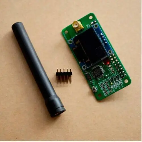 Antenne + boîtier + OLED + MMDVM Support Hotspot P25 DMR YSF pour Raspberry pi