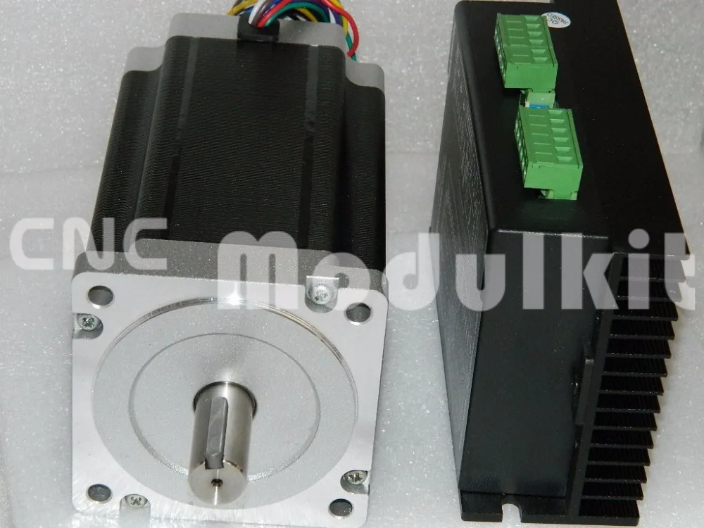 Stepper System Set 86J18156-845 Body Length 156mm 12Nm NEMA 34 Step Motor With MA960H AC Voltage Driver By CNC Modulkit