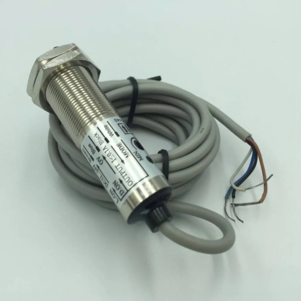 CDD-40N DC12V - 24V 40mA 4 fili tipo NPN NO + NC 10- 40cm rilevatore sensore interruttore di prossimità induttivo cilindrico cavo 1.2M