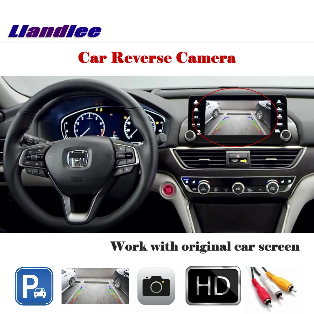 For Honda Accord LX Inspire 2018 2019 2020 Car Reverse Parking Camera Rear Camera /Not Fit 7 8 2003 2007 2008 2009 Accessories