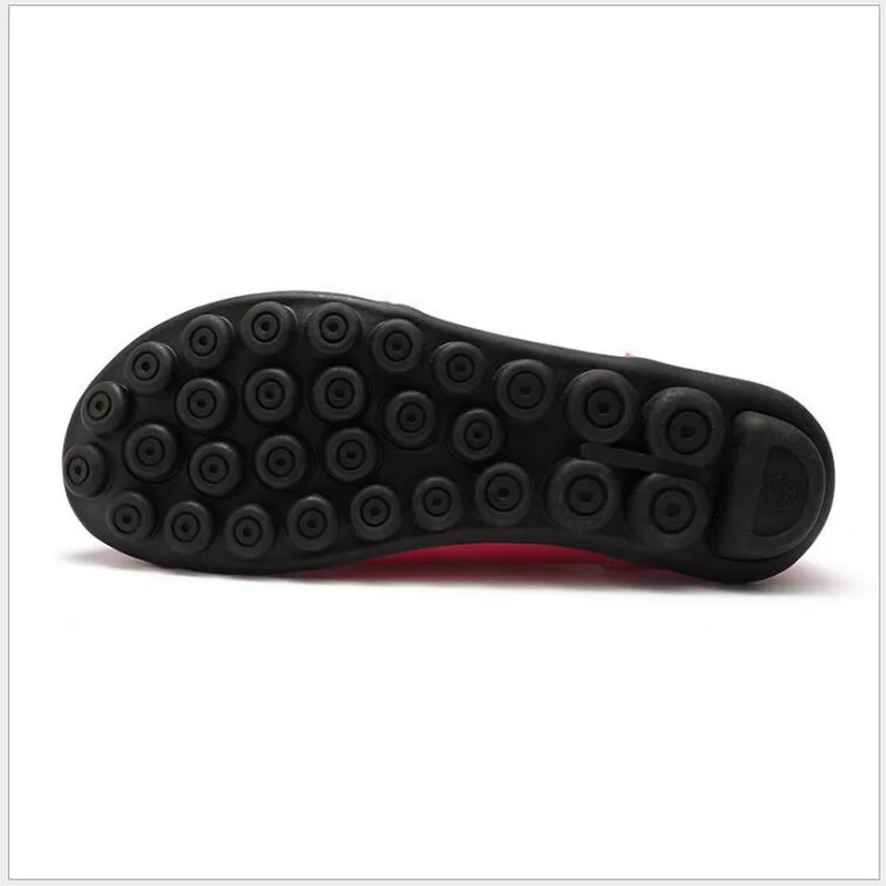 Genuine Leather Flat Shoes Casual Slip on Loafers Ladies Shallow Casual Basic Ballet Flats Shoes(35-43)