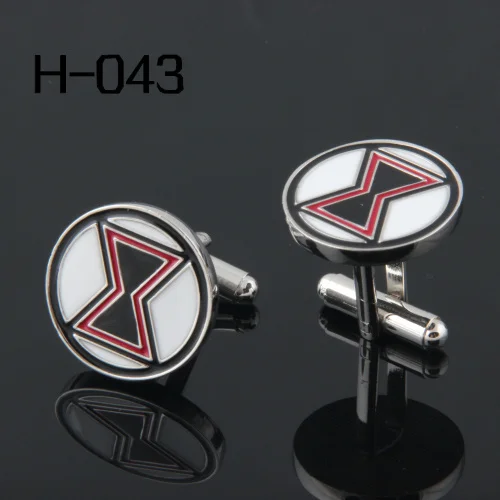 

Superhero Series Fashion Cufflinks Free Shipping:High Quality 2014Cuff Links Wholesales Black Widow