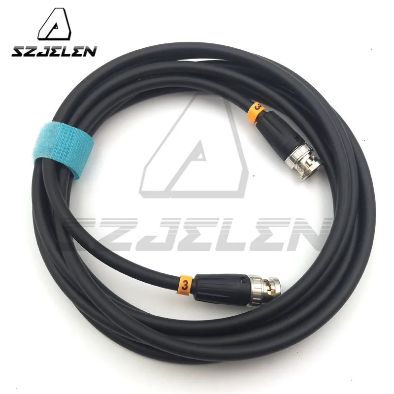 Neutrik Bnc To Bnc Cable, 12g Hd-Sdi Video Coaxial Cable,Canare Lv-61s 75 Ohm Precision Bnc Word Clock Interconnect Cable 3m