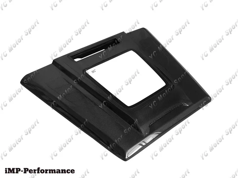 Car Accessories Carbon Fiber iMP Performance Style Hood With Glass Fit For MB W463 G Class & G55 G63 AMG Hood Bonnet Cover