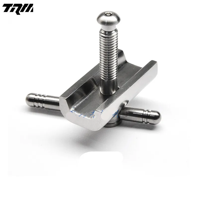 folding bike hinge clamp titanium C buckle for brompton Bike hinge clip titanium wrench ultralight