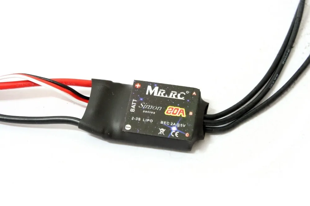 MR.RC Simonk 20A Brushless ESC Electronic Speed Controller for Flame Wheel F450 FPV RC Multicopter Quadcopter