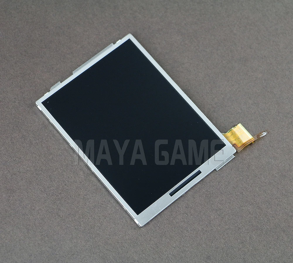 1 buah layar tampilan LCD bawah atas bawah asli untuk 3DSXL 3DS XL / 3DSLL