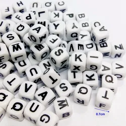 40 Pcs Per Set 6-Sided Dice English Alphabet Letters Dials Board Cube Game Accessories For Kids Educational Party Toys