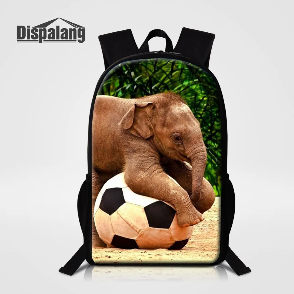 

Dispalang Famous Brand Backpack for Women Men Backpacks Elephant Print Children School Bags for Girls Boys Travel Shoulder Bag