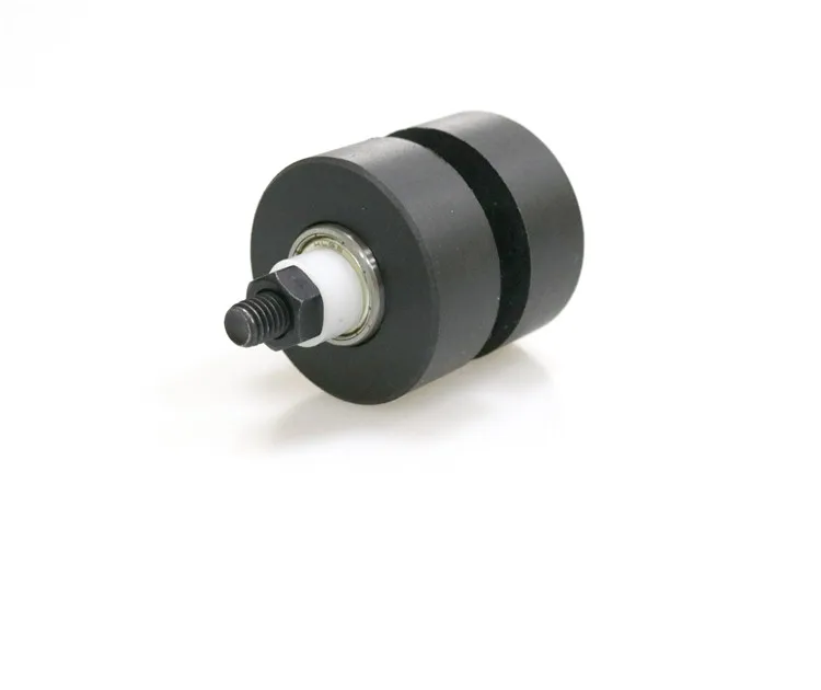 대형 하중 탱크 섀시용 금속 베어링 휠 타이어, DIY RC 로봇 장난감 부품