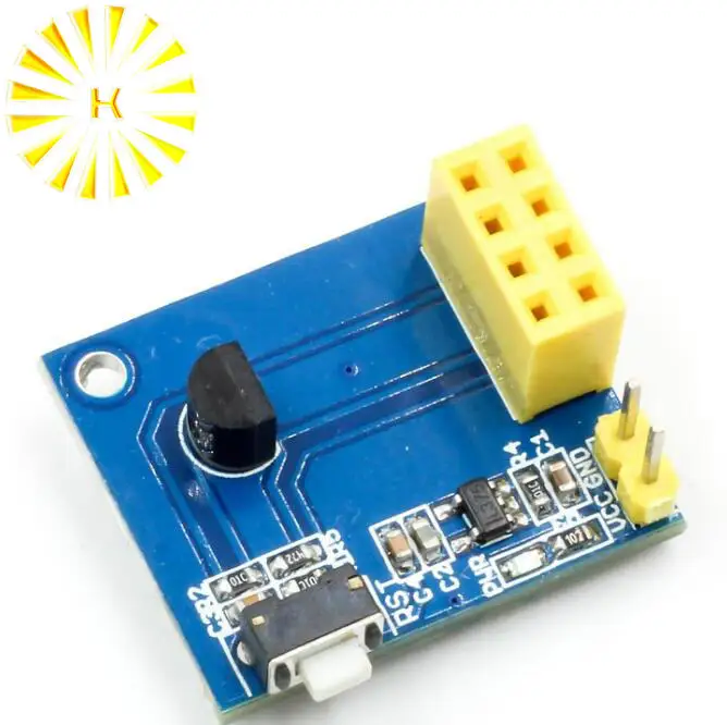 ESP8266 ESP-01 ESP-01S ESP01 DS18B20 Temperature Humidity Sensor Module Wifi NodeMCU For Arduino Smart Home IOT DIY Kit