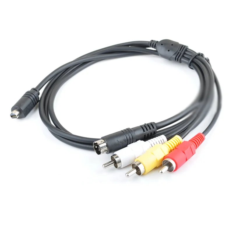 AV A/V kabel/przewรณd do SONY Handycam MiniDV HDD VMC-15FS VMC15FS DCR-DVD908 DVD708 DVD755 DVD908E DVD905 DVD805 DVD905E DVD808