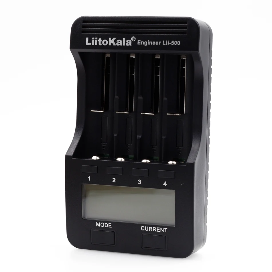 liitokala Lii-500 Multi-function 18650 Charger 26650 .18350,17335 Charger, Test,Usb 5 V output, large LCD Display+ Free Shipping