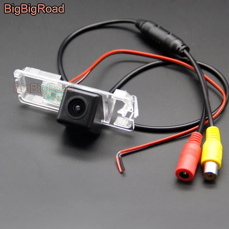 

BigBigRoad Car Rear View Parking CCD Camera For Seat Alhambra Altea Leon 1P 5F MK2 MK3 2006 -2017 Skoda Superb 2009-2013 Citigo