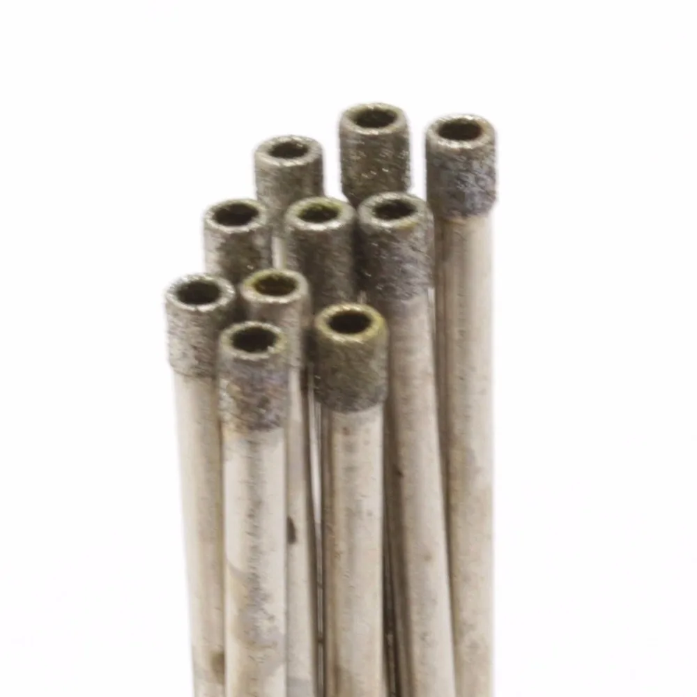 1/8 "นิ้ว Mata Bor Diamond รู Saw Agate อัญมณี3 Mm เครื่องมือเจาะเพชร Bits 20 Pcs รวม ILOVETOOL