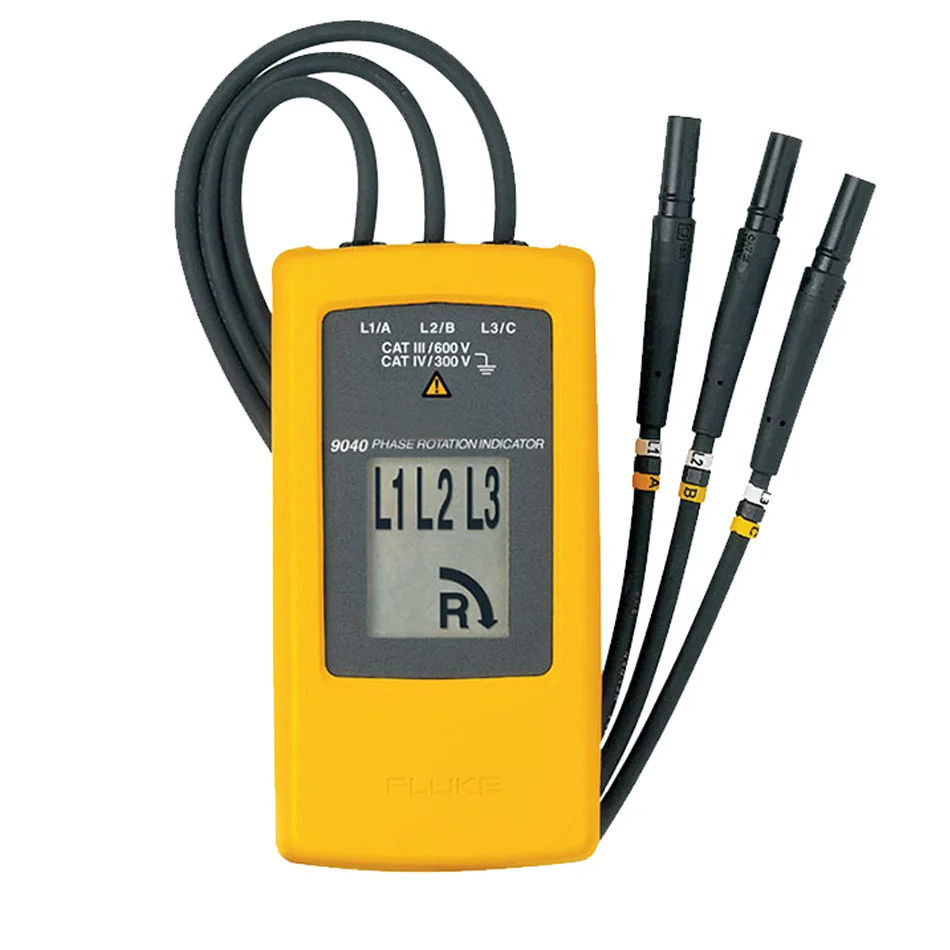 F9040 Digital Phase Rotation Indicator Tester Meters