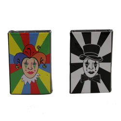 1 PCS Clown Synchro Box Magic Tricks Clown Match Box Magic Props Close Up Street Magic Accessories Illusion