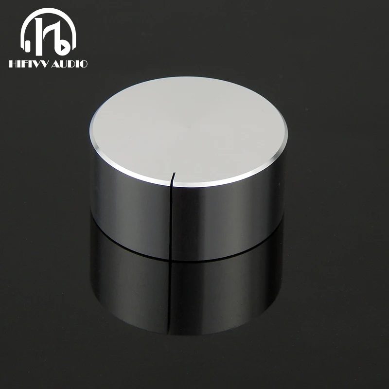 Aluminiowy wzmacniacz pokrętło głośności pokrętło potencjometru do wzmacniacz Hifi dekodera DAC średnica 32mm wysokość 15mm