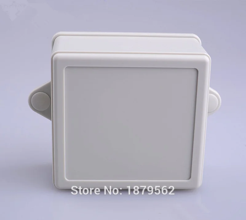 [2 colors] 80*75*45mm wall mounted plastic electronic box abs plastic enclosure for project housin DIY junction control box