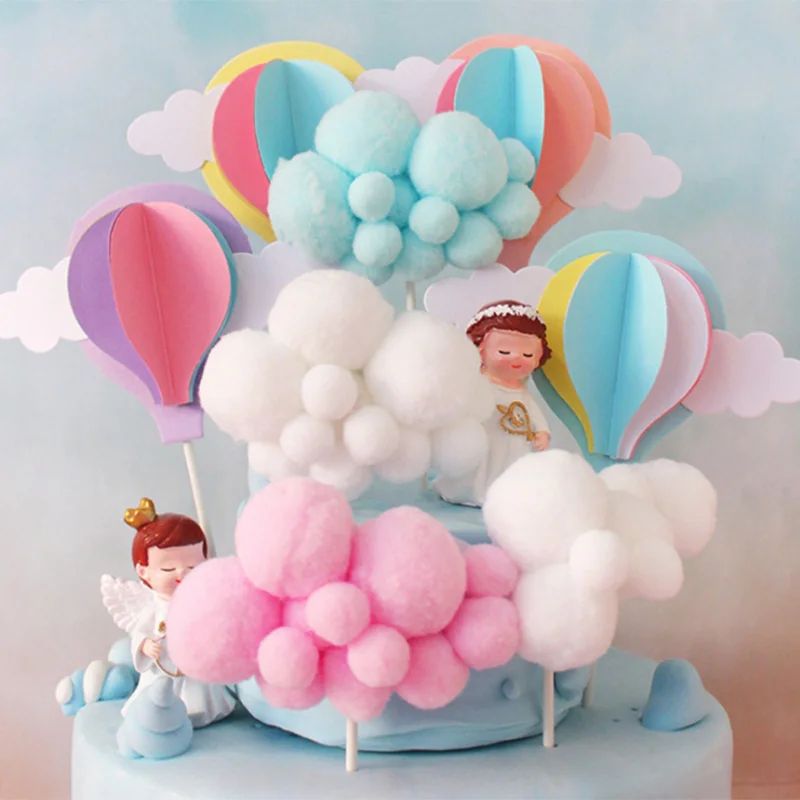 Unicorn Cake Topper Rainbow Cake Toppers Birthday Party Kids Favors Cake Decoration Cupcake Topper Baby Shower Wedding Decor