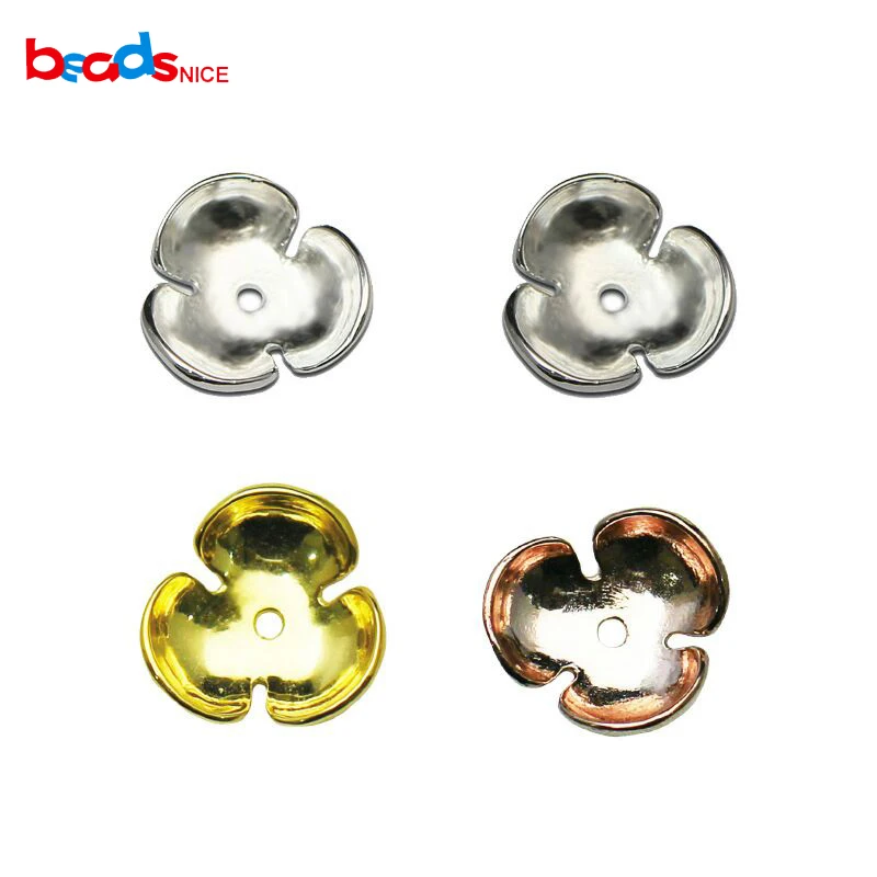 925 Sterling Silver Flower Bead Caps Small Size Bead Cap for Spacer Beads Bracelets Jewelry Making ID36303 36302