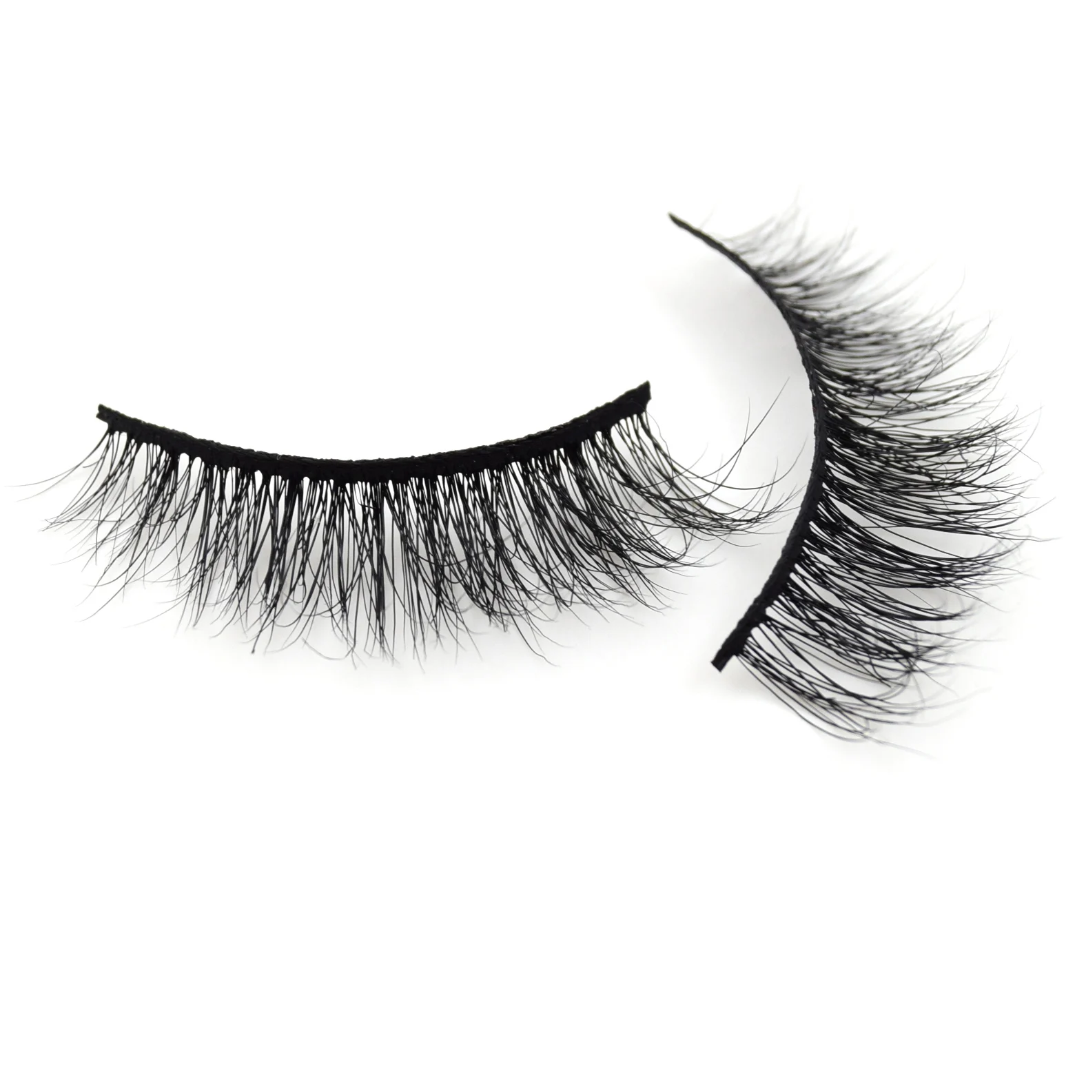 Visofree Mink Eyelashes แฮนด์เมดขนตาปลอม Crisscross 3D Mink Lashes ขนตาความงาม Wimpers สำหรับแต่งหน้า M61